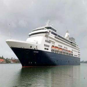 Cruise vessel calls at Cochin Port for repatriation of crew