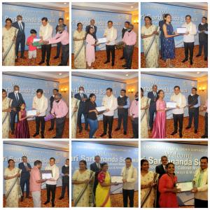 Shri Sarbananda Sonowal, Hon’ble Union Cabinet Minister for Ports, Shipping and Waterways & Ayush distributed prizes to winners of various competitions held as part of Vigilance Awareness Week in Cochin Port Trust