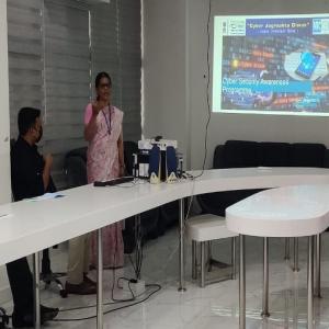The session was handled by Smt. Parvathi Devi P, Senior Technical Director, NIC