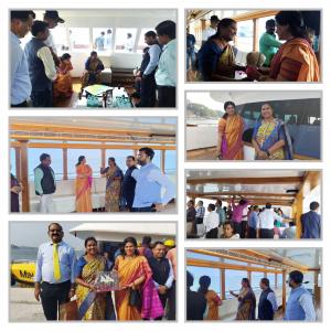 Delegates of workshop on #PMGatiShakti visits Cochin Port