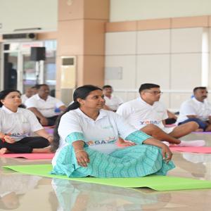 International Day of Yoga 2023 at Cochin Port