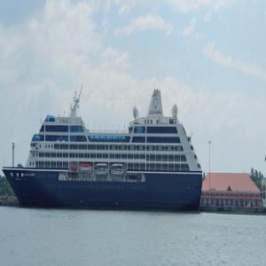 Cruise liner MV Azamara Journey called at Cochin Port on 26.11.2023