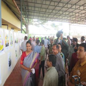 Exhibition of caricatures of 75 freedom fighters